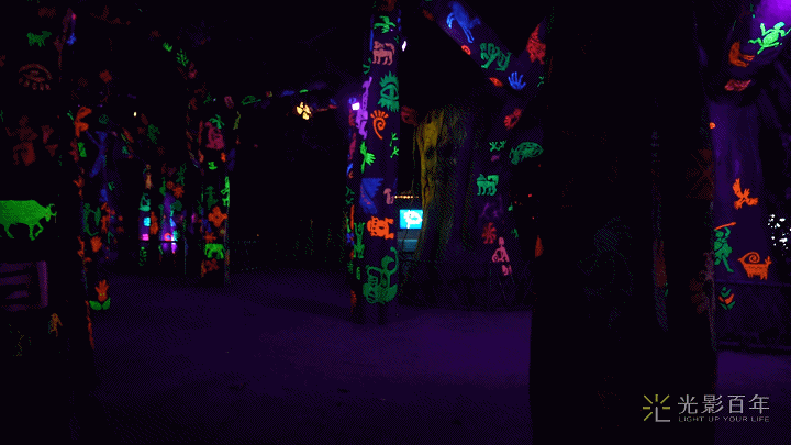 昆明云南民族村  多元民族文化沉浸式夜游 《幻火奇妙夜》