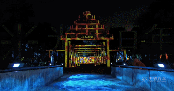 昆明云南民族村  多元民族文化沉浸式夜游 《幻火奇妙夜》