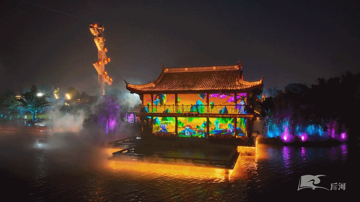江西吉安后河 全域水景沉浸式游船夜游 《夢回廬陵》