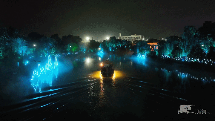 江西吉安后河 全域水景沉浸式游船夜游 《夢回廬陵》